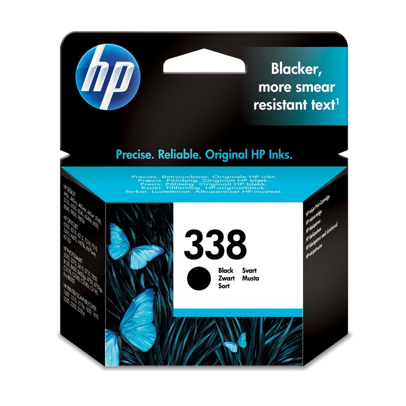HP C8765EE/338 Printhead cartridge black, 480 pages ISO/IEC 24711 11ml for HP DeskJet 460/5740/9800/PSC 1510/PSC 2355