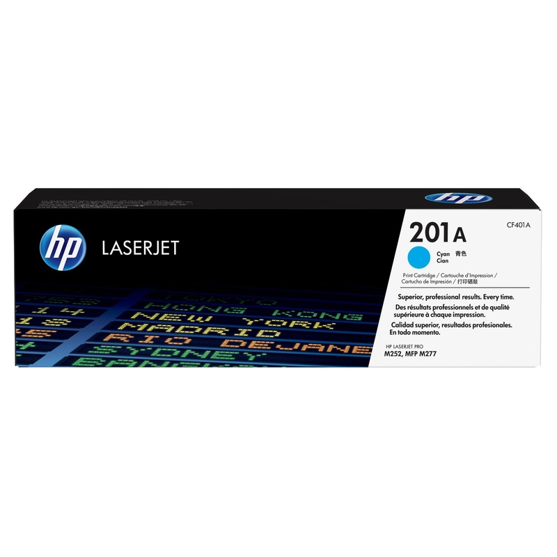HP CF401A/201A Toner cartridge cyan, 1.33K pages ISO/IEC 19752 for HP Pro M 252