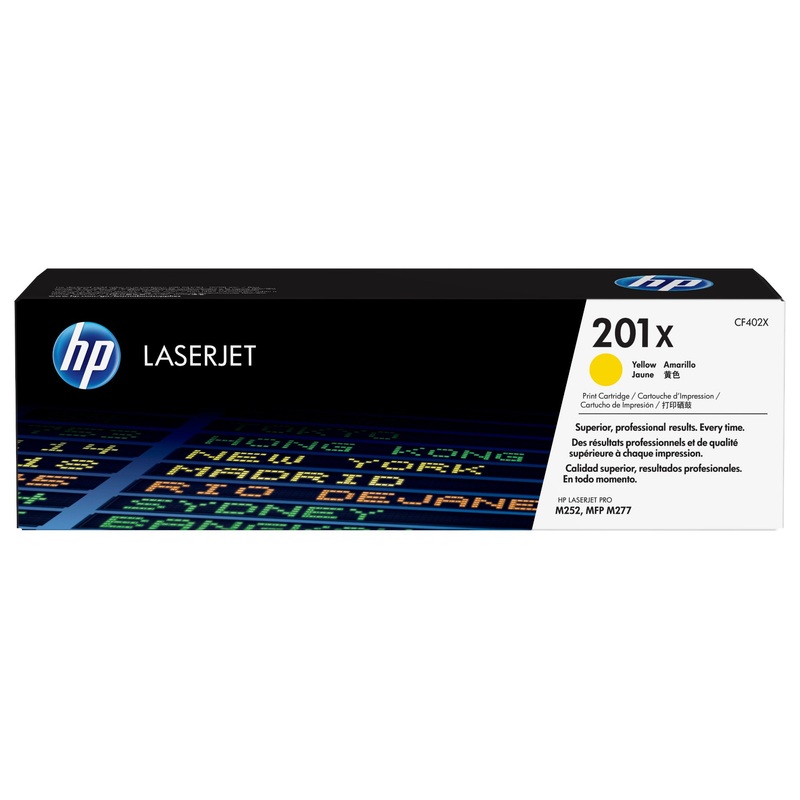 HP CF402X/201X Toner cartridge yellow, 2.3K pages ISO/IEC 19752 for HP Pro M 252