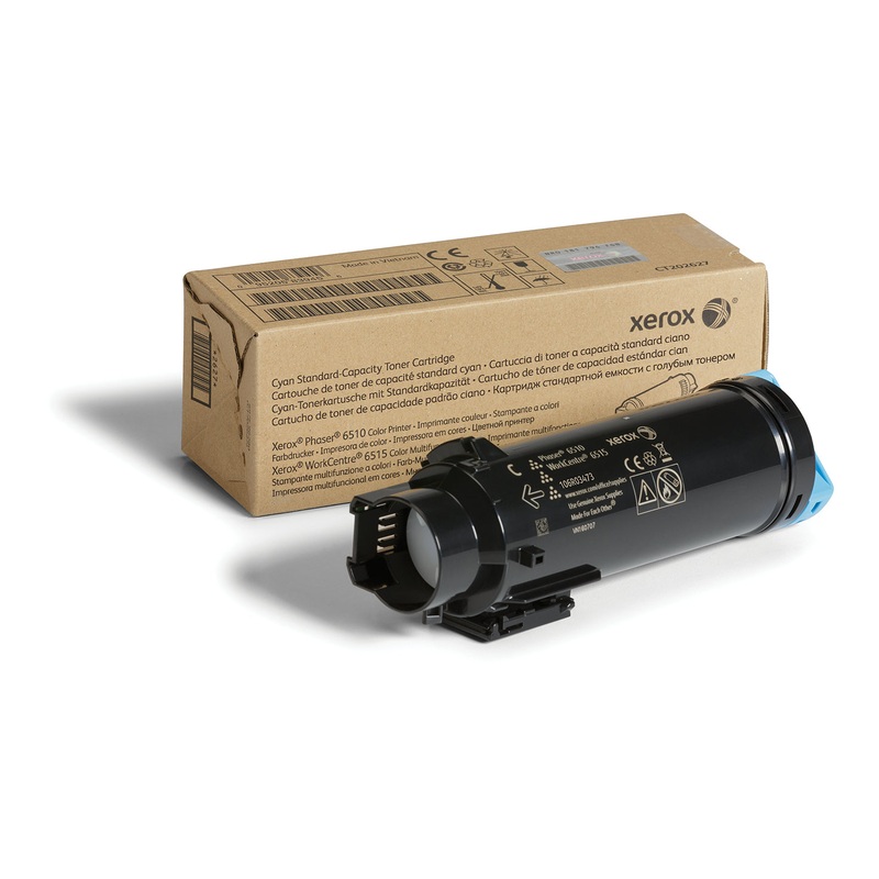 Xerox 106R03473 Toner-kit cyan, 1K pages ISO/IEC 19752 for Xerox Phaser 6510