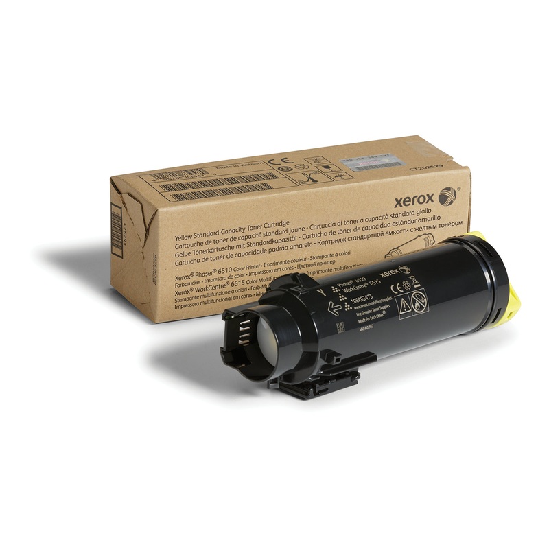 Xerox 106R03475 Toner-kit yellow, 1K pages ISO/IEC 19752 for Xerox Phaser 6510