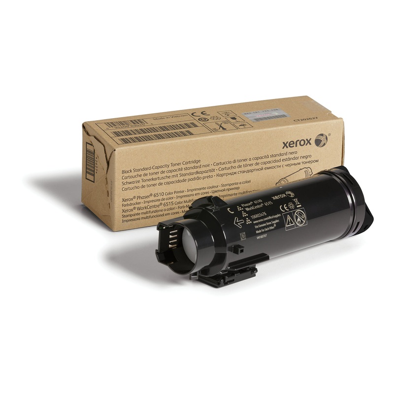Xerox 106R03476 Toner-kit black, 2.5K pages ISO/IEC 19752 for Xerox Phaser 6510