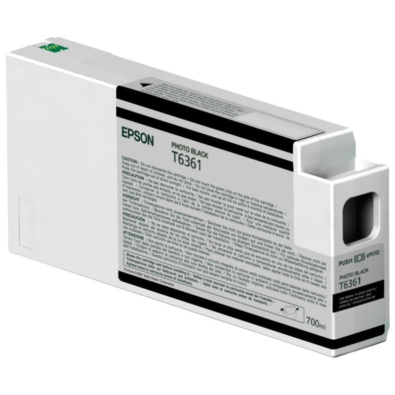 Epson C13T636100/T6361 Ink cartridge foto black 700ml for Epson Stylus Pro WT 7900/7700/7890/7900