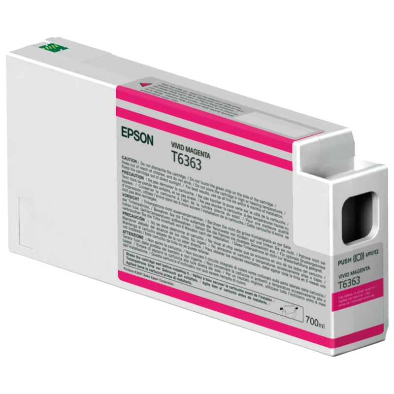 Epson C13T636300/T6363 Ink cartridge magenta 700ml for Epson Stylus Pro WT 7900/7700/7890/7900