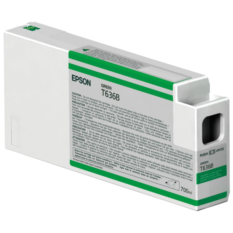 Epson C13T636B00/T636B Ink cartridge green 700ml for Epson Stylus Pro WT 7900/7900