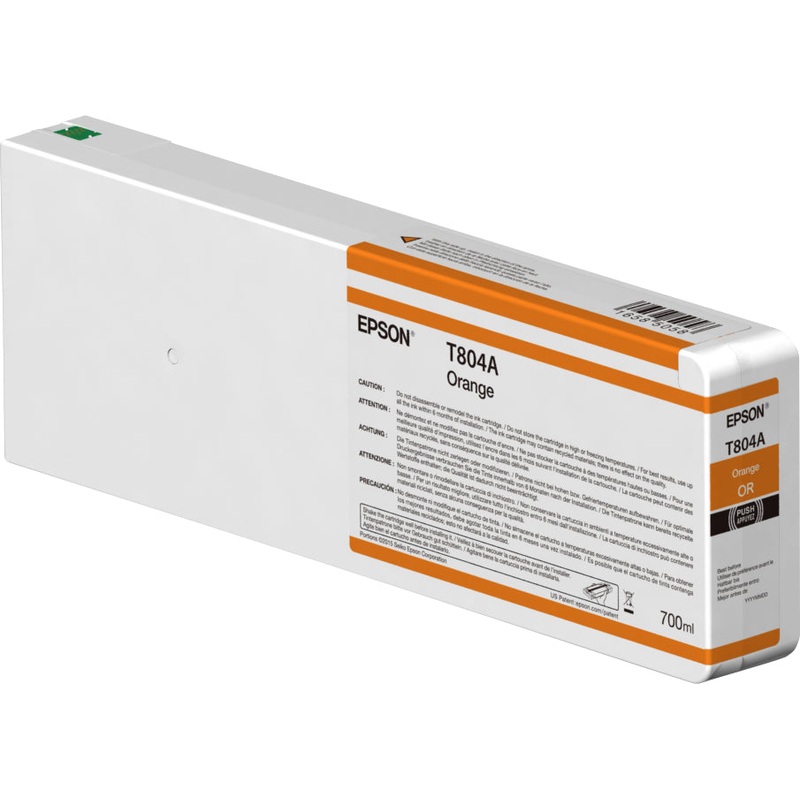 Epson C13T804A00/T804A Ink cartridge orange 700ml for Epson SC-P 7000/V