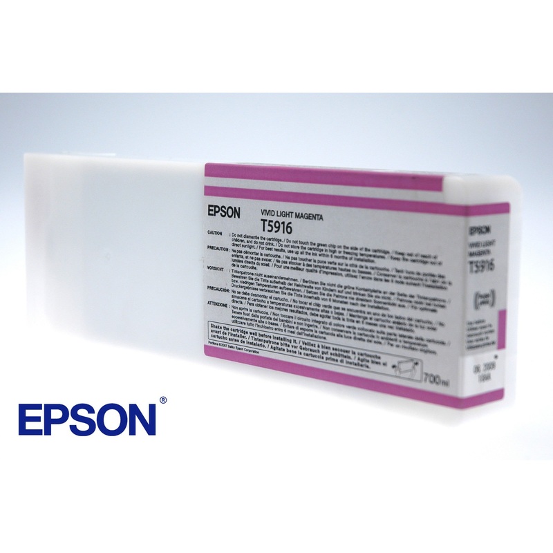 Epson C13T591600/T5916 Ink cartridge light magenta 700ml for Epson Stylus Pro 11880