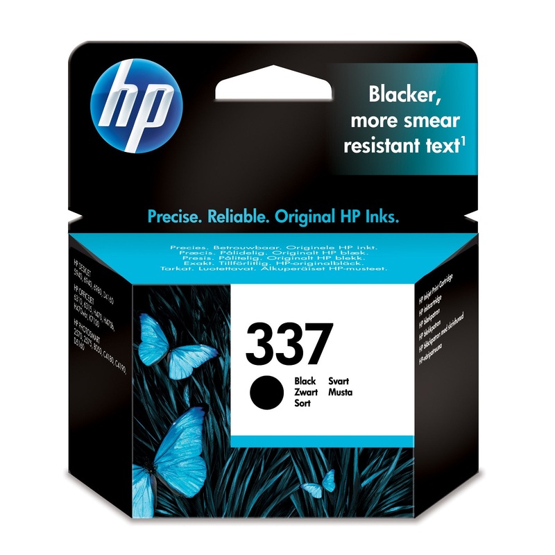 HP C9364EE/337 Printhead cartridge black, 420 pages ISO/IEC 24711 11ml for HP DeskJet D 4160/5940/6940/OfficeJet 6310/PhotoSmart 8750