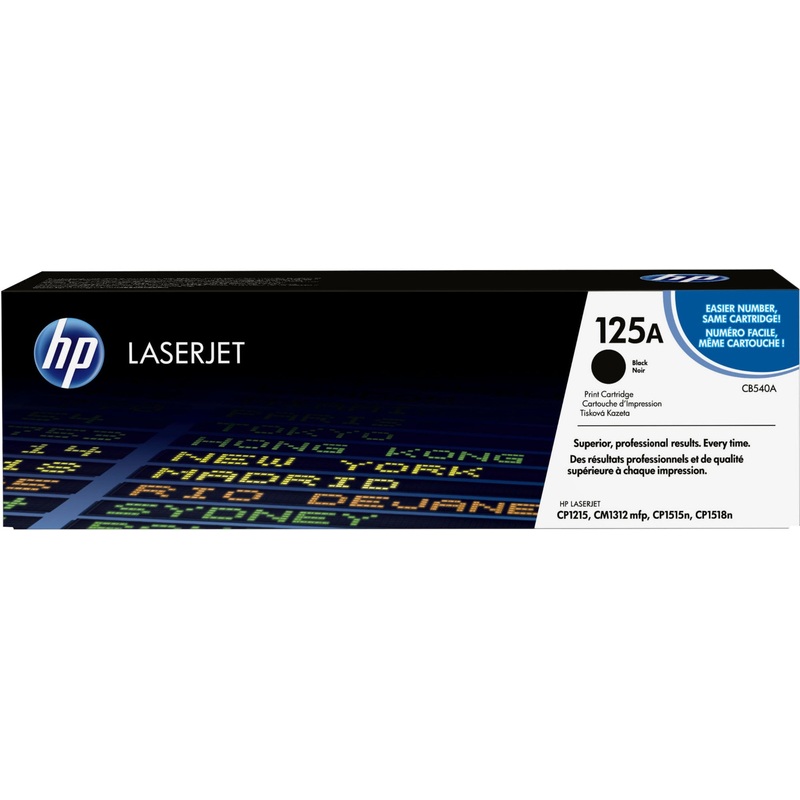 HP CB540A/125A Toner cartridge black, 2.2K pages ISO/IEC 19798 for HP CLJ CP 1210