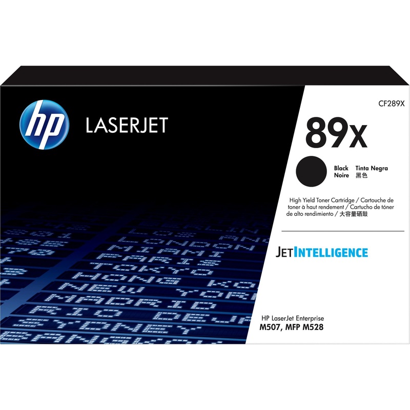 HP CF289X/89X Toner cartridge high-capacity, 10K pages ISO/IEC 19752 for HP M 507