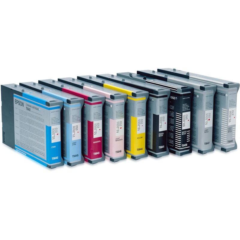 Epson C13T614100/T6141 Ink cartridge black matt 220ml for Epson Stylus Pro 4400 BE/4450
