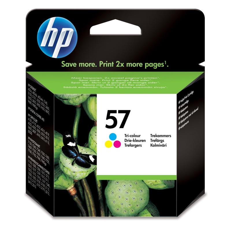 HP C6657AE/57 Printhead cartridge color, 500 pages ISO/IEC 24711 17ml for HP DeskJet Series 5550/PhotoSmart 100/PhotoSmart 145/PhotoSmart 7660/PSC 1110