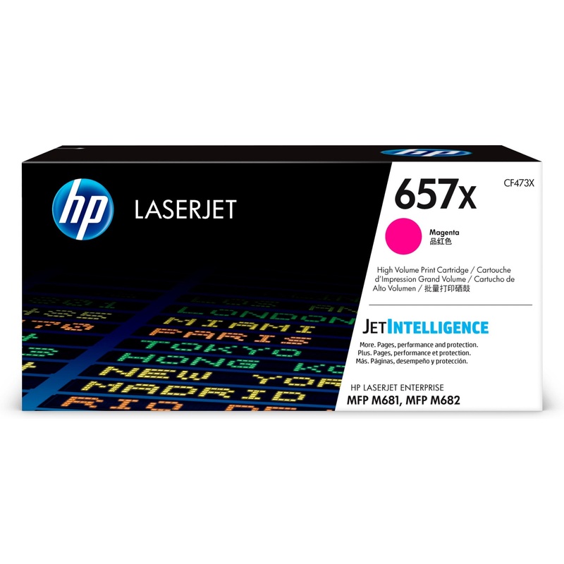 HP CF473X/657X Toner cartridge magenta, 23K pages ISO/IEC 19798 for HP LaserJet M 681