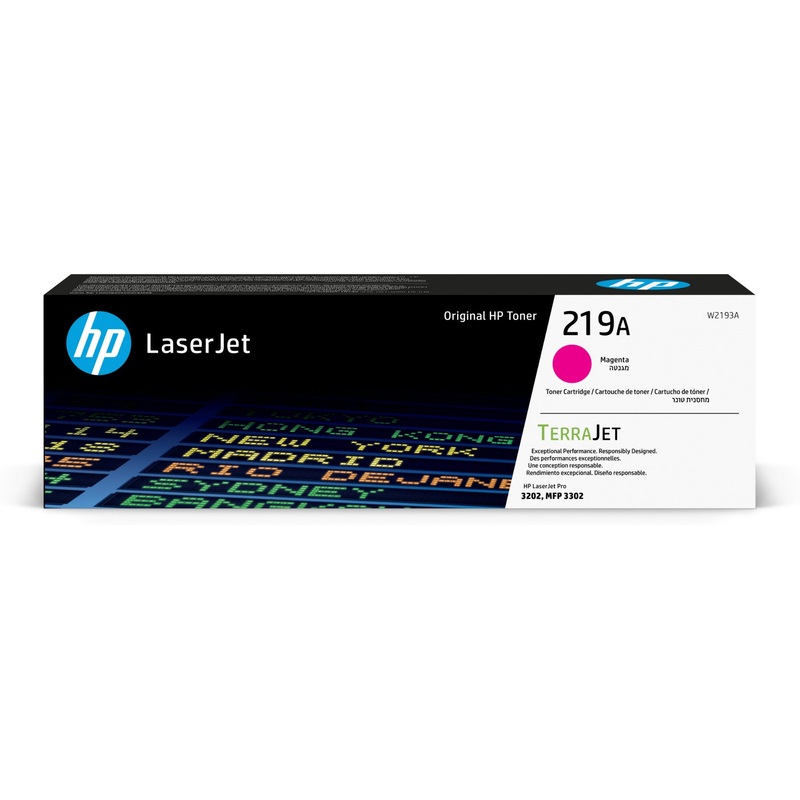 HP W2193A/219A Toner cartridge magenta, 1.2K pages ISO/IEC 19798 for HP CLJ Pro 3202/e