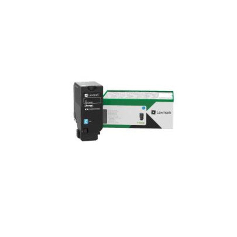 Lexmark 71C2XC0 Toner-kit cyan extra High-Capacity return program, 12.5K pages ISO/IEC 19752 for Lexmark CS 735