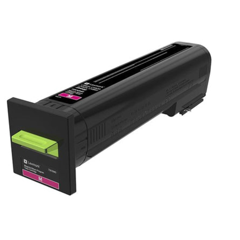 Lexmark 72K20M0 Toner-kit magenta return program, 8K pages ISO/IEC 19798 for Lexmark CS 820/CX 820/CX 860