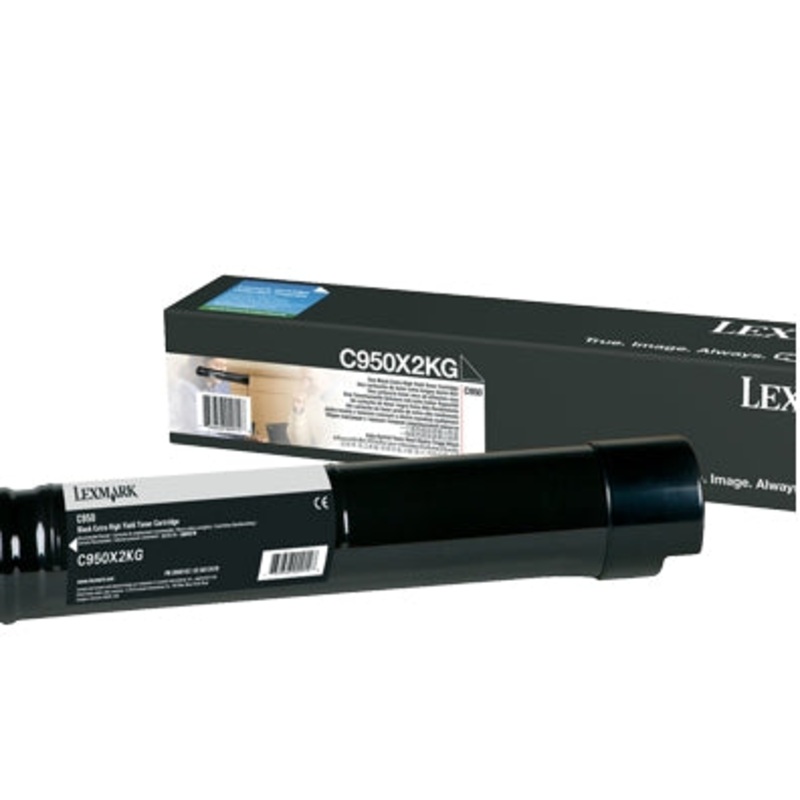 Lexmark C950X2KG Toner black, 32K pages/5% for Lexmark C 950