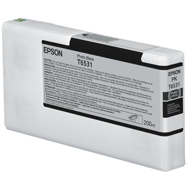 Epson C13T653100/T6531 Ink cartridge foto black 200ml for Epson Stylus Pro 4900
