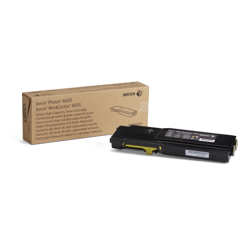 Xerox 106R02231 Toner-kit yellow high-capacity, 6K pages for Xerox Phaser 6600