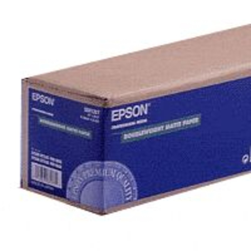 Epson Doubleweight Matte Paper Roll, 44" x 25 m, 180g/m
