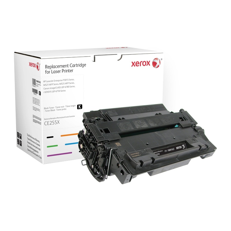 Xerox 106R01622 Toner cartridge black, 12.6K pages/5% (replaces HP 55X/CE255X) for HP LaserJet P 3015
