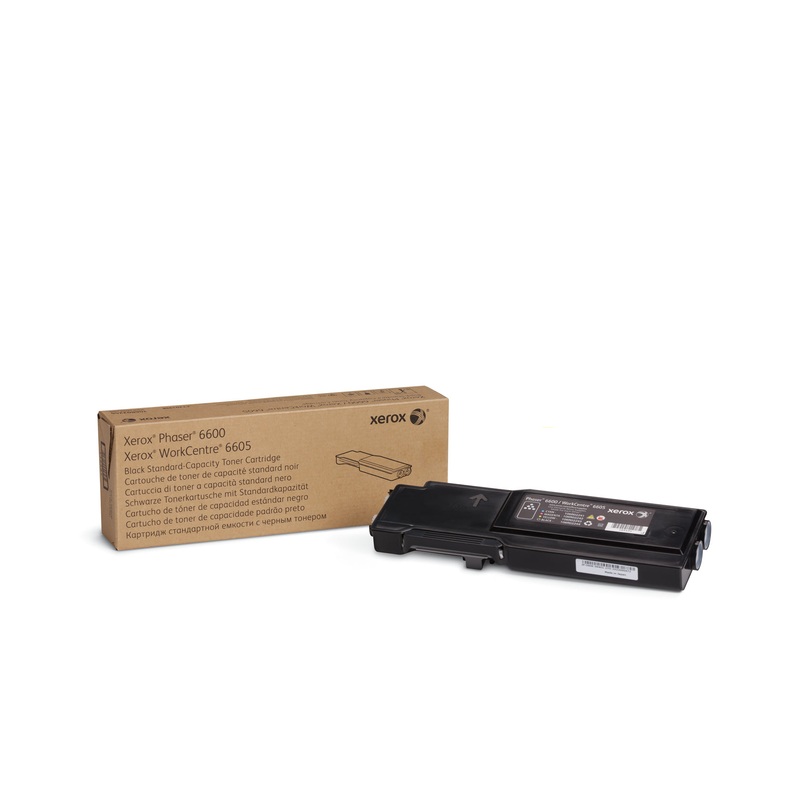 Xerox 106R02248 Toner-kit black, 3K pages ISO/IEC 19752 for Xerox Phaser 6600