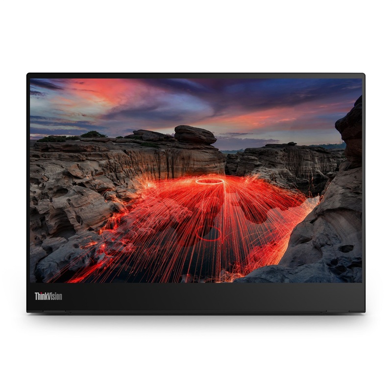 Lenovo ThinkVision M14t LED display 35.6 cm (14") 2240 x 1400 pixels 2.2K Touchscreen Black