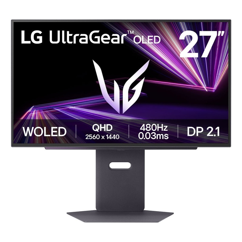 LG 27" UltraGear OLED 480Hz QHD Gaming Monitor