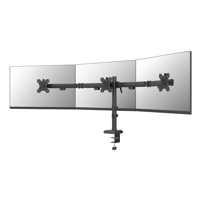 Neomounts DS60-600BL3 Monitor arm 10-27" - Quick-fix - 180-stop
