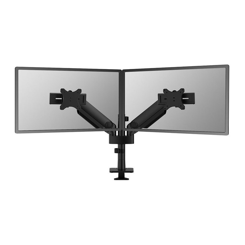Neomounts DS65S-950BL2 Monitor arm 24-34" - gas spring - Topfix - multi-adjustable - 180-stop