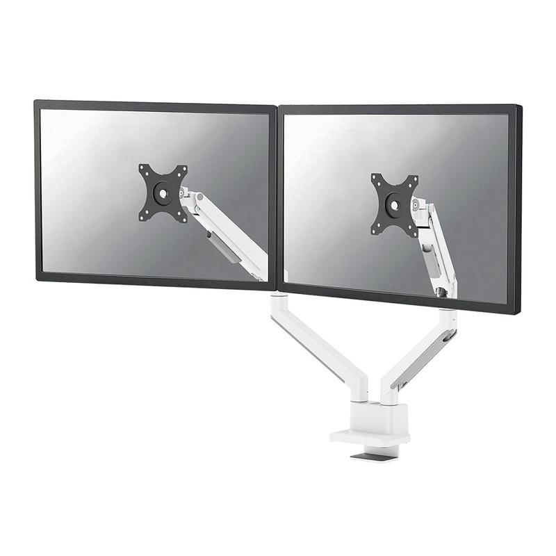 Neomounts DS70-250WH2 Monitor arm 17-32" - gas spring - Topfix - 180-stop