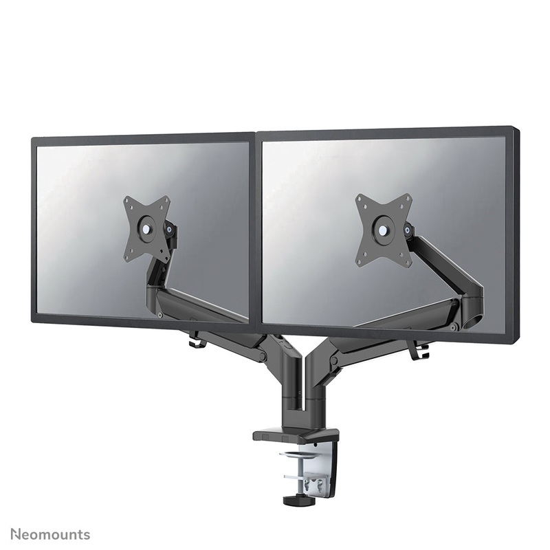 Neomounts DS70-810BL2 Monitor arm 17-32" - gas spring - space saving - 180-stop