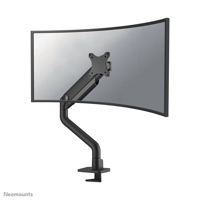 Neomounts DS70S-950BL1 Monitor arm 17-49" - gas spring - Topfix - 180-stop
