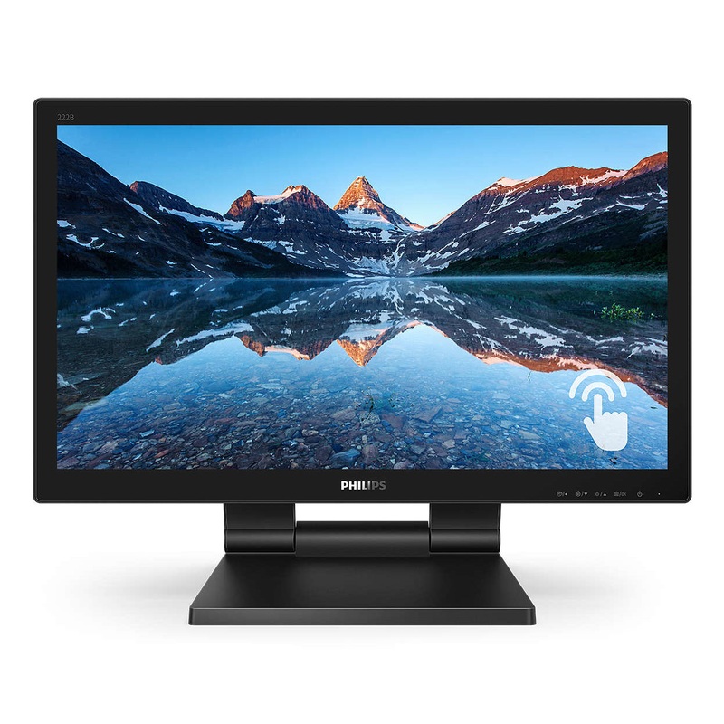 Philips B Line 222B9TA/00 LED display 54.6 cm (21.5") 1920 x 1080 pixels Full HD LCD Touchscreen Tabletop Black