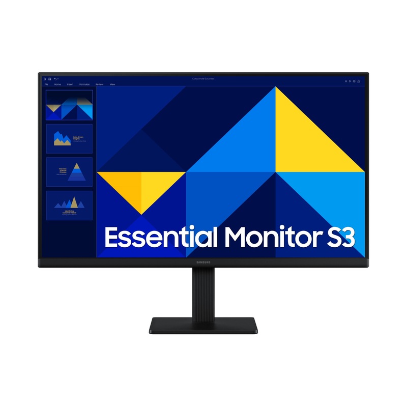 Samsung LS24D300GAU computer monitor 61 cm (24") 1920 x 1080 pixels Full HD LCD Black