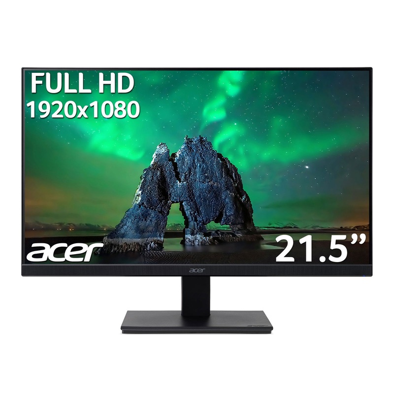 Acer Vero V7 V227QHBIPV 54.6 cm (21.5"), Full HD (1920 x 1080), 100Hz Refresh Rate, 4Ms Response Time, VGA, DVI & DisplayPort