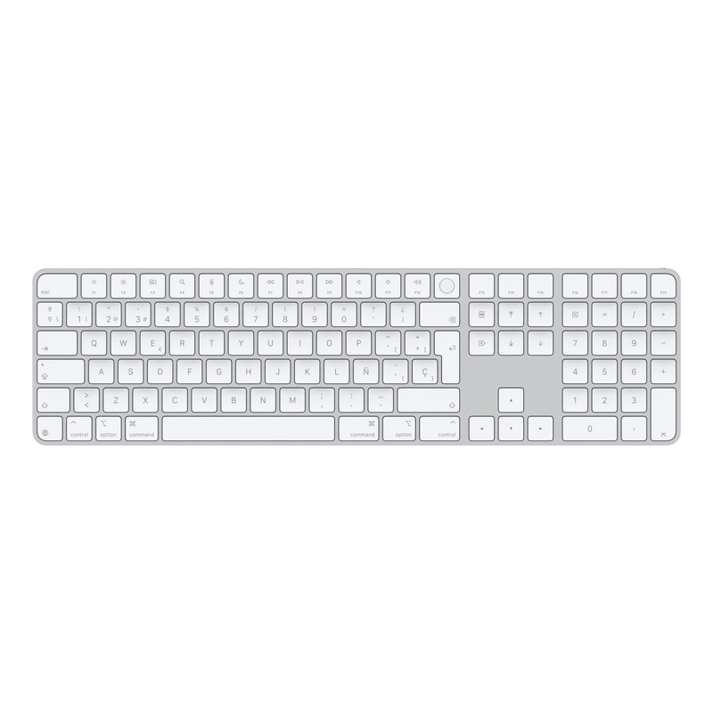 Apple Magic keyboard Universal USB + Bluetooth QWERTY Spanish White
