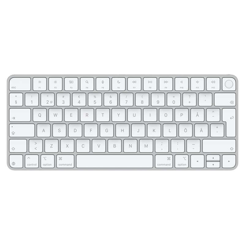 Apple Magic Keyboard with Touch ID for Mac models with silicon (USBC) - Swedish