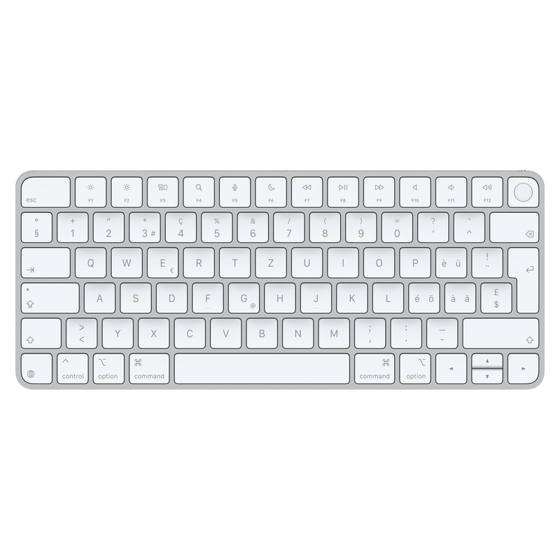 Apple Magic Keyboard with Touch ID for Mac models with silicon (USBC) - Swiss