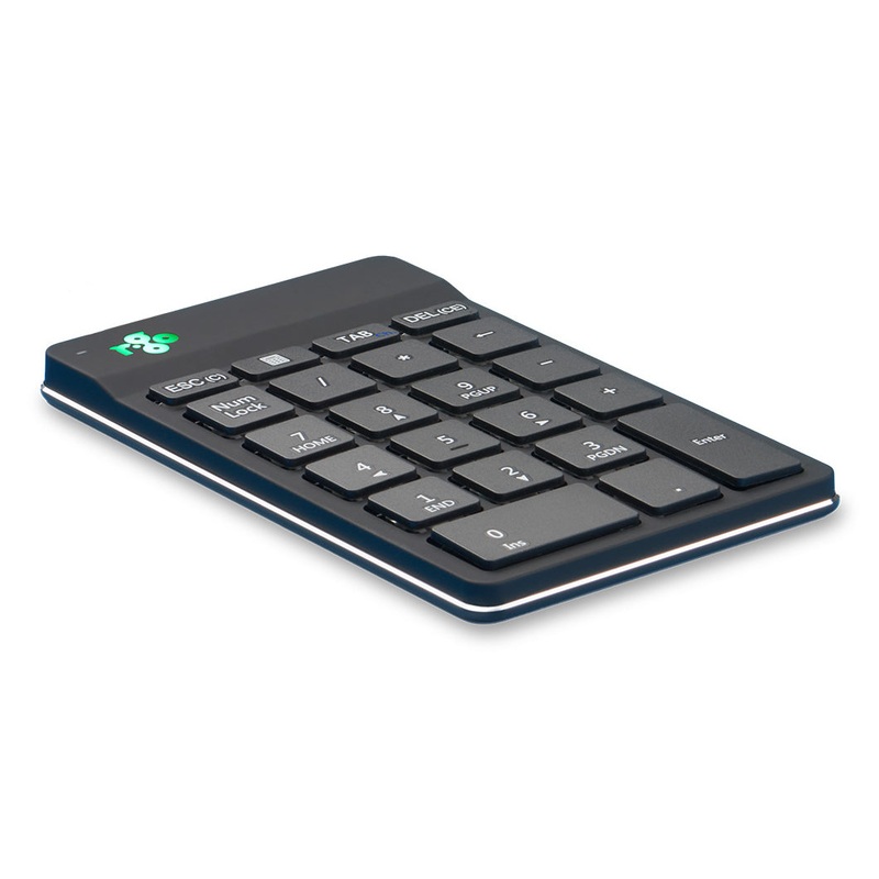 R-Go Tools Numeric keypad R-Go Numpad Break, ergonomic numeric keypad with break software, bluetooth, black