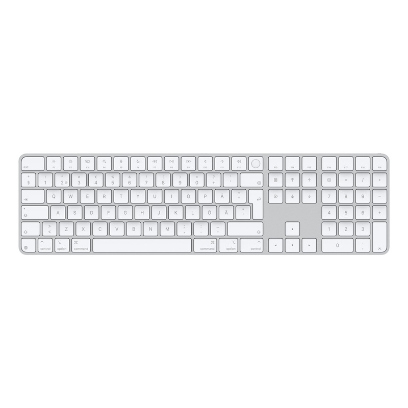 Apple Magic keyboard Universal USB + Bluetooth QWERTY Swedish White