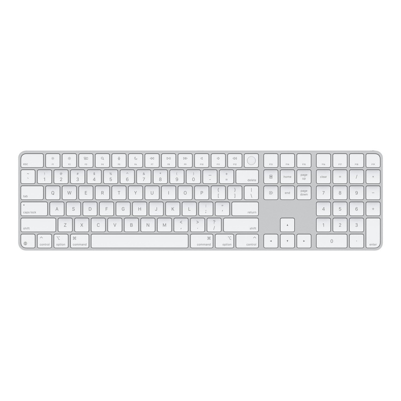 Apple Magic keyboard Universal USB + Bluetooth QWERTY US English White