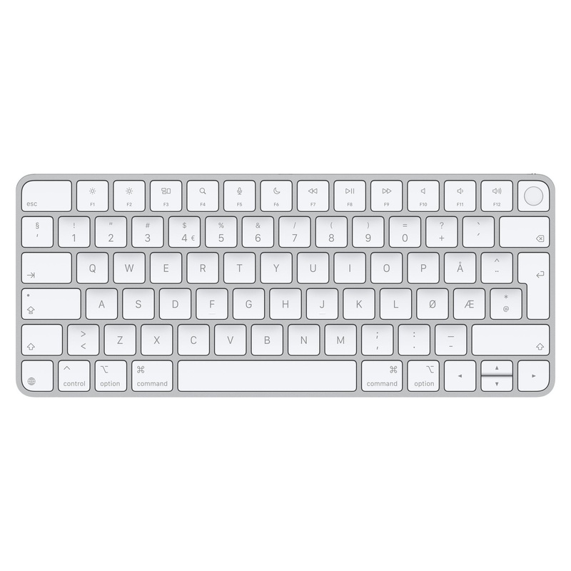 Apple Magic Keyboard with Touch ID for Mac models with silicon (USBC) - Norwegian