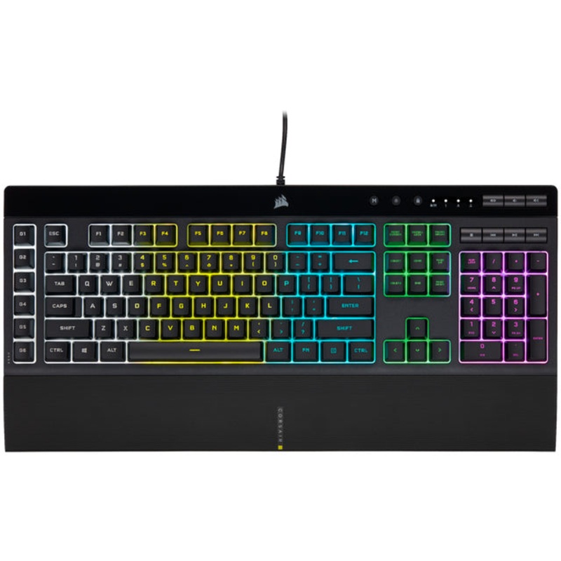Corsair K55 RGB PRO keyboard Gaming USB QWERTY UK English Black