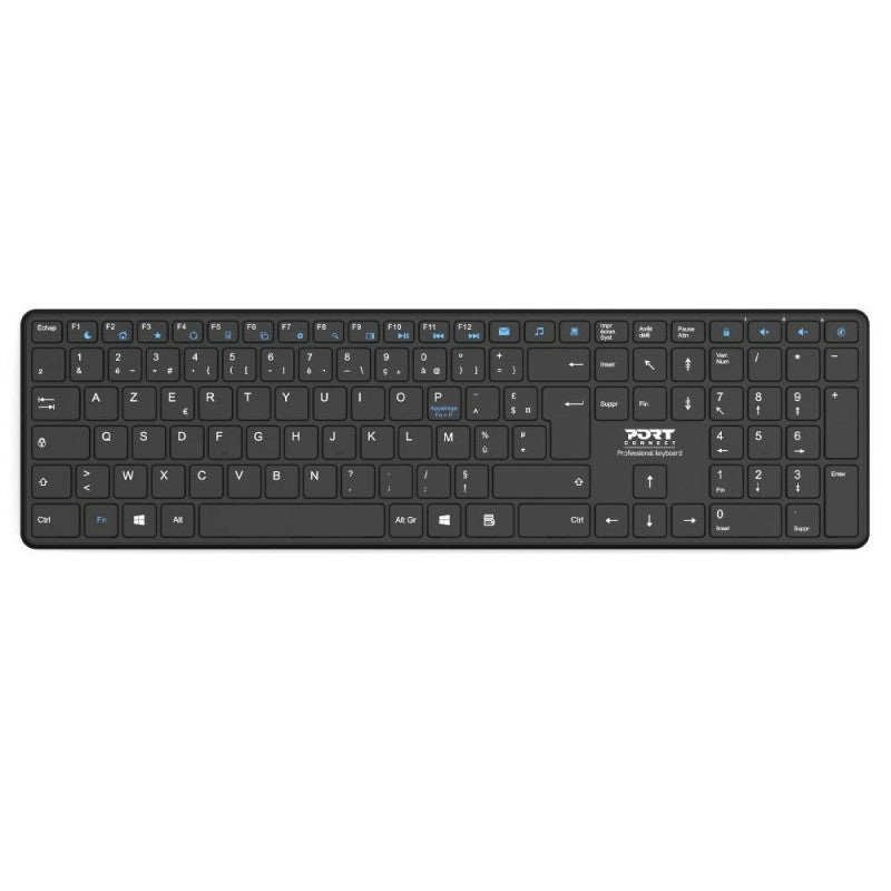 Port Designs 900903-R-UK keyboard Home Bluetooth QWERTY UK English Black