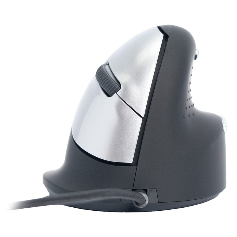 R-Go Tools Ergonomic mouse R-Go HE Break with break software, large (hand size  185 mm), right-handed, Wired, black