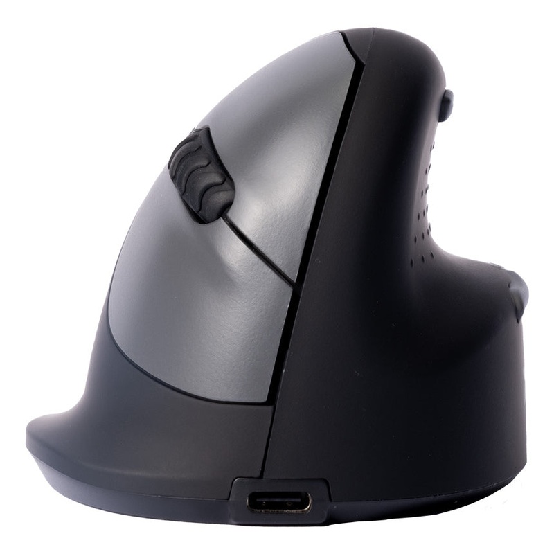 R-Go Tools Ergonomic mouse R-Go HE Break with break software, medium (hand size 165-185 mm), right-handed, Bluetooth, black