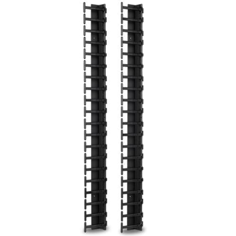 APC NetShelter Cable Management, Vertical Cable Manager, for NetShelter SX 600mm Wide 42U, Set of 2, 107 x 889 x 45 mm