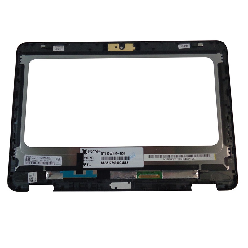 New Dell Inspiron 3168 3169 Lcd Touch Screen w/ Black Bezel 11.6" HD 1366x768