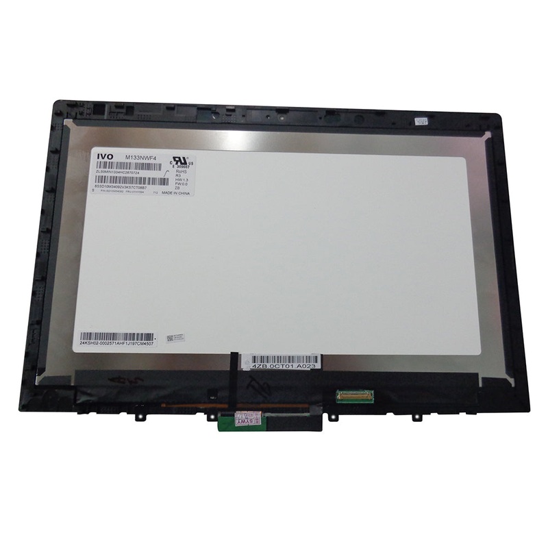 New Lcd Touch Screen w/ Bezel For Lenovo ThinkPad L380 Yoga 13.3" FHD 30 Pin